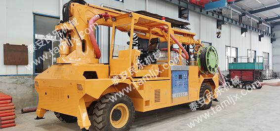 濕噴臺(tái)車(chē)機(jī)械手